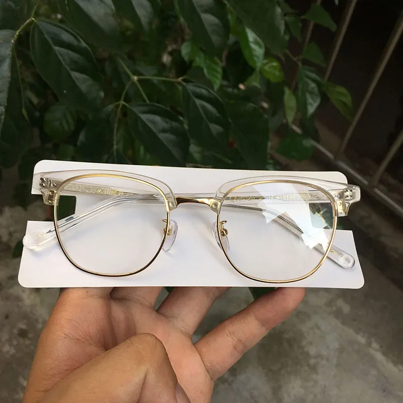 Японские прозрачные ацетатные очки оправа для женщин и мужчин