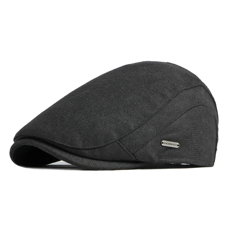 Herringbone Duckbill Hat Flat Peaked Beret Hat Men Women Retro Newsboy Ivy Cap Painter Gatsby Driving Cabbie Cap beret hat newsboy cap newsboy hat duck tongue hat