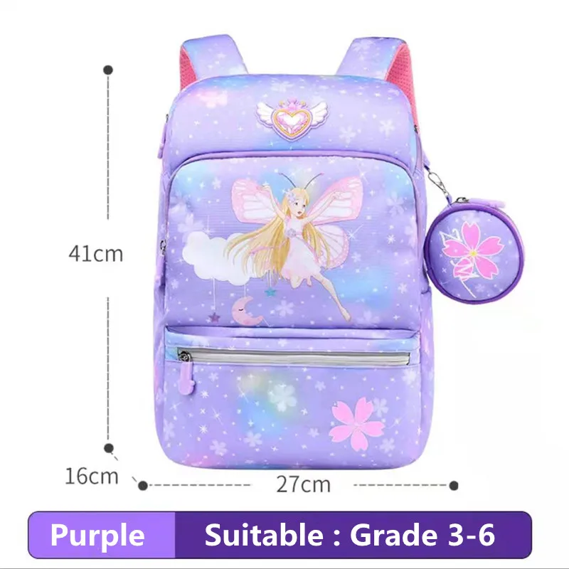 Casual School Bags For Boys Girls Primary Student Shoulder Backpack Large Capacity Super Light Water Proof Kids Gifts Mochila
