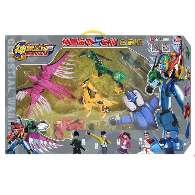 Мифические создания Jingang 4 BanBao adventures детская игрушка дракон феникс Супермен 18 см фигурка подвижный шарнир