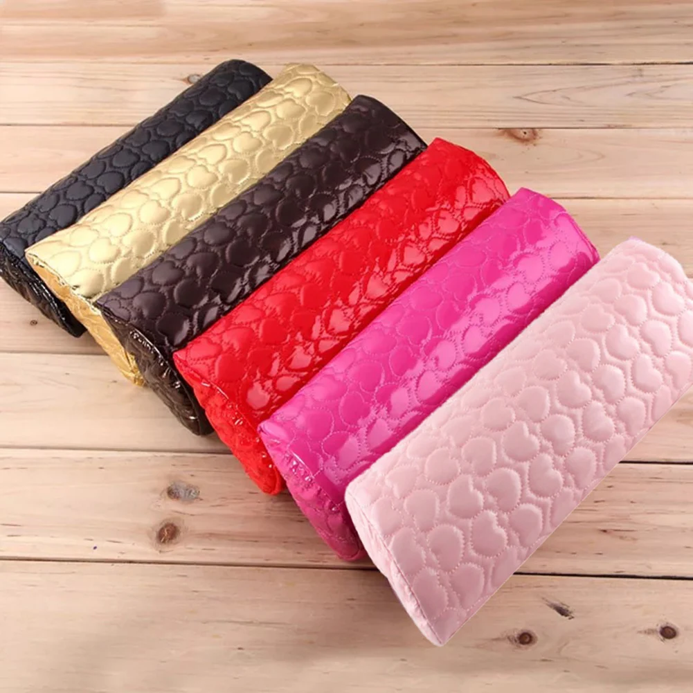 Professional Hand Cushion Holder Soft PU Leather Sponge Arm Rest