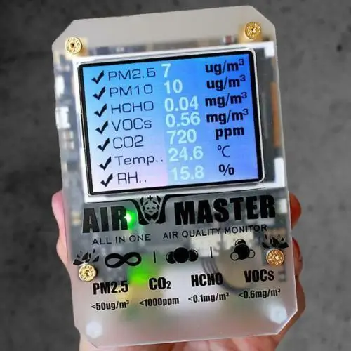 AirMaster2 AM7 плюс качество воздуха тестор лазер PM2.5 10 HCHO VOC CO2 формальдегид|Аксессуары