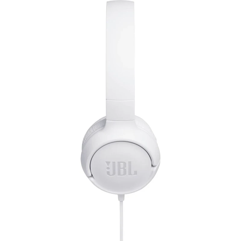 Гарнитура накладные JBL T500 1.187м белый проводные