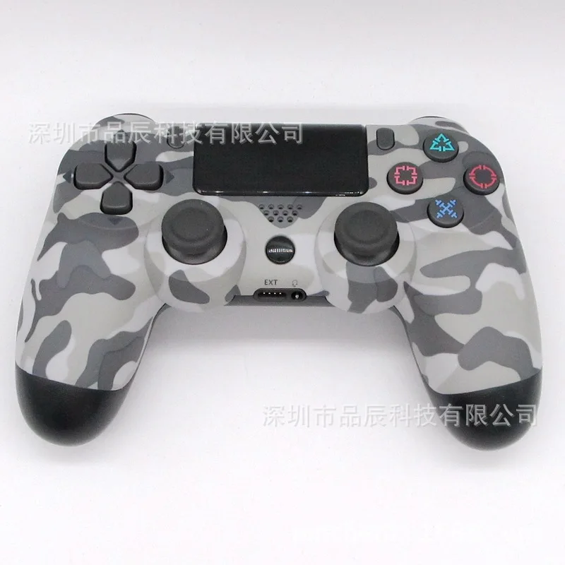 PS4 беспроводной джойстик PS4 беспроводная ручка PS4 Беспроводная вибрационная игровая ручка белый и синий черный и белый с рисунком