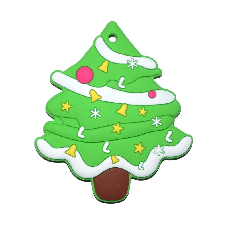 

Safety Silicone Baby Teether Molar Stick 2020 Christmas Tree Pacifier Pendant Tiny Rod Infant Kids Product Teething Toys Gifts