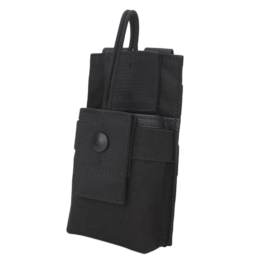 Outdoor Multi-Function Phone Walkie-Talkie Pouch Accessories Bag for Hiking Fishing Climbing Mountaineering