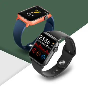 

QS19 2020 Smart Watch Men Women Body Temperature Heart Rate Message Call Reminder Sports Smartwatch for Apple Xiaomi Andorid