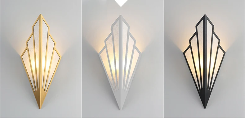 Nordic Wall Lamp Modern LED Iron Wall Light image 3