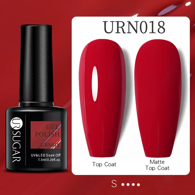UR SUGAR 7.5ml Luminous Thermal Gel Nail Polish 2 In 1 Color Changing Glow in Dark Soak Off Manicuring UV Gel Nail Art Varnish URN018