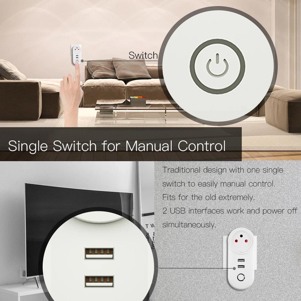 IL ZigBee3.0 двойной USB беспроводной разъем SmartThings приложение дистанционное управление эхо плюс Голосовое управление работа с Alexa Google Home