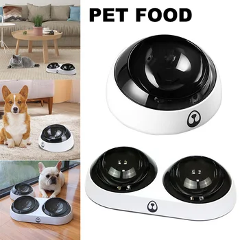 

Newly Dog Bowl Pet Feeding Station 15 Degrees Tilted Platform Cat Feeders Non-slip Food Water Bowl for Dogs Cat Puppy CL