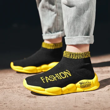 

Hot Sale Walking Shoe Toddler Boy FlyWire Kid Socks Running Shoes Anti Slip Boy Shoes Kids Mesh Breathable Baby Boy Sport Shoes