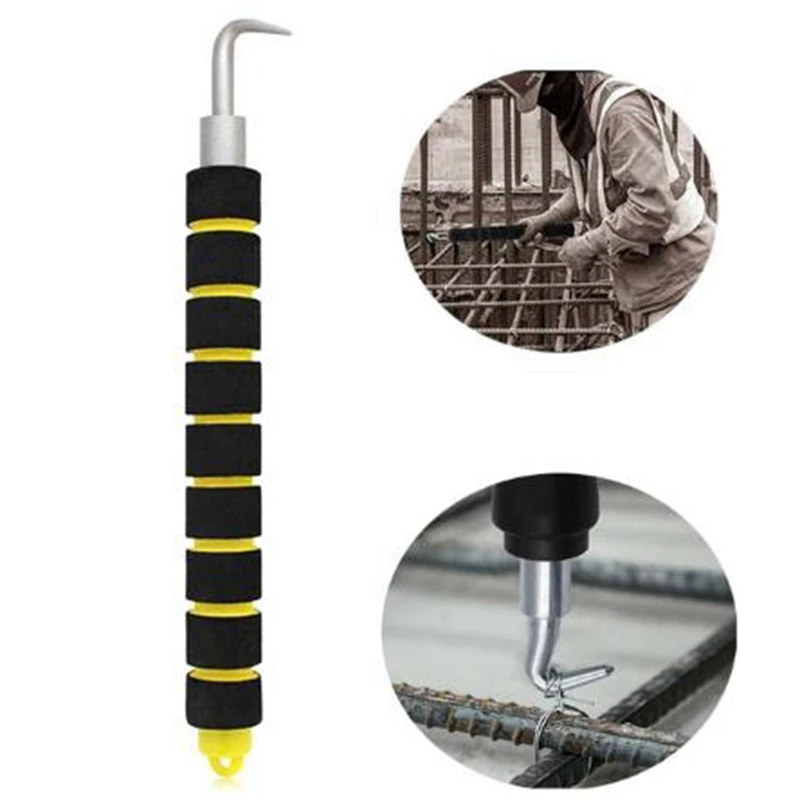 Обновленный полуавтоматический стальной крючок для завязывания арматуры, инструмент для обмотки строительной площадки, плоскогубцы, инструмент для завязывания стальной проволоки