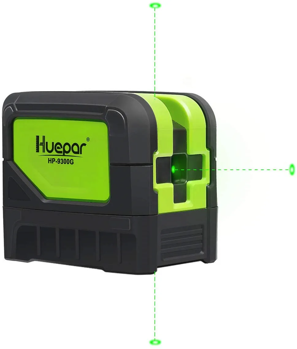 feixe verde laser nível com pontos de