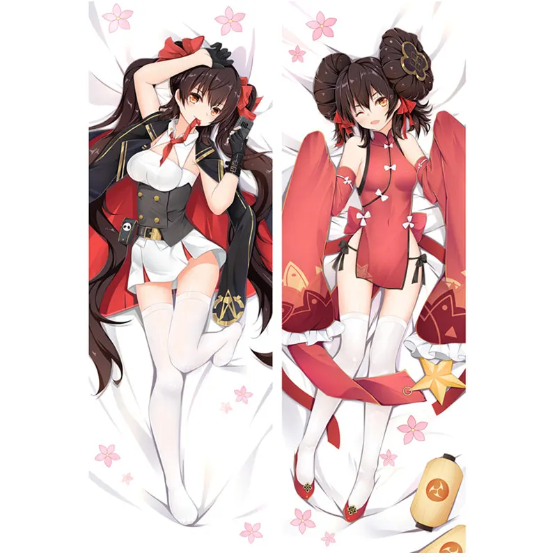 Polyester Аниме игра девушки Frontline наволочка Frontline Dakimakura Чехол сексуальная девушка 3D двусторонняя постельные принадлежности обнимая Наволочки для подушек GF1 - Цвет: Polyester