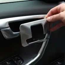 Chrom Elektronische Handbremse Taste Panel Dekorative Abdeckung Für Volvo XC60 V60 XC70 S60 S80 Auto Styling ABS Panel Trim Abdeckung