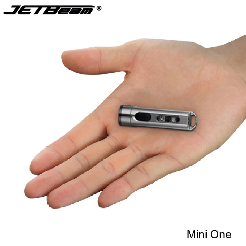Мини фонарик Jetbeam из нержавеющей стали нм светодиодный для повседневного