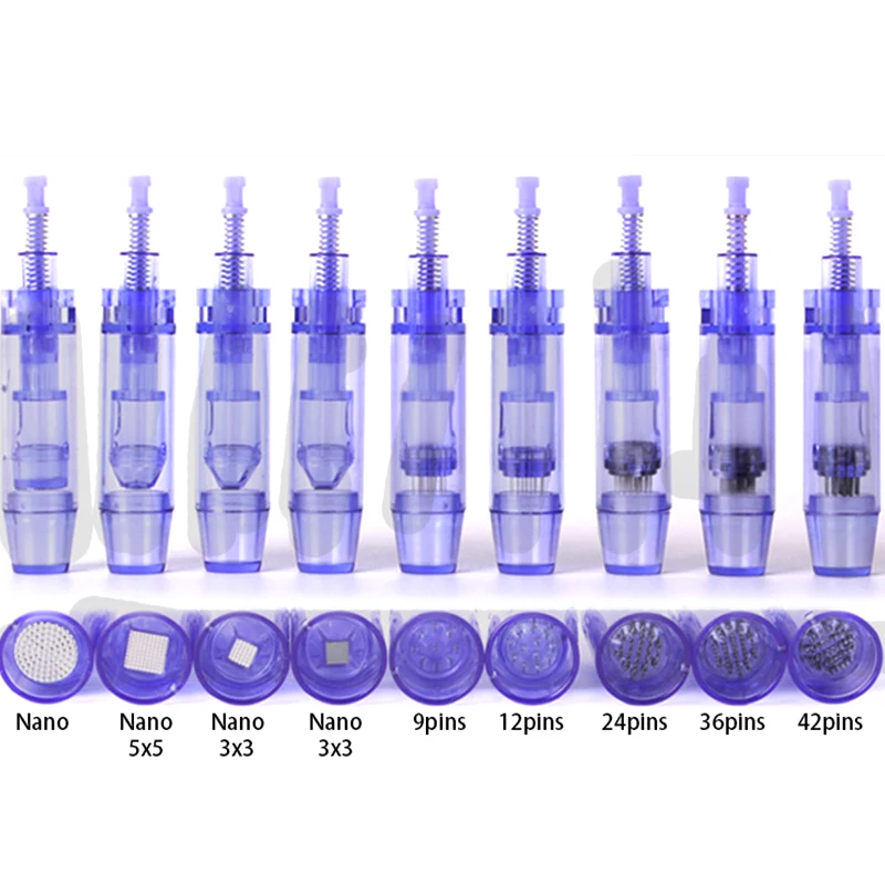 

10pcs Microneedling Dr.pen Ultima A1 A6 Bayonet Nano Micro Needle Cartridges Skin Microneedle Derma Replacement Tattoo Tips