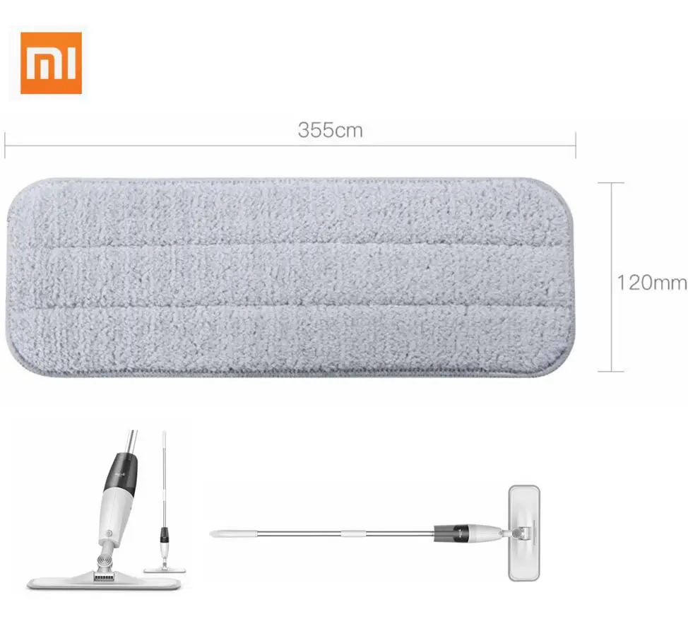 Xiaomi mi jia Deerma Замена чистящей ткани головы деревянные из карбонового волокна ткань