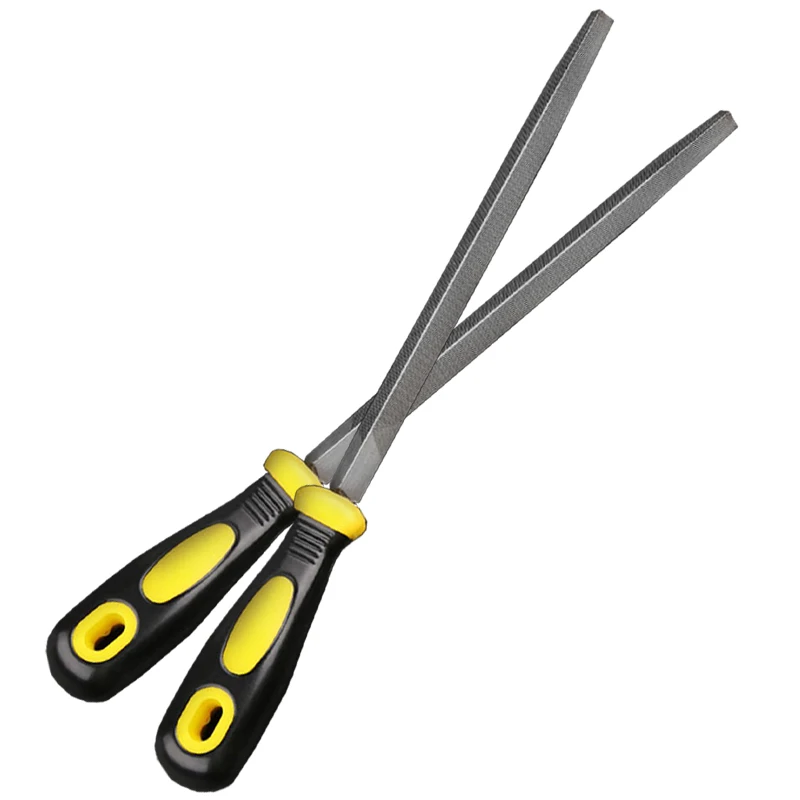 deli Metalworking Steel Needle Files Triangular File Tool Carpentry