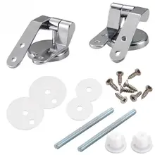 Bathroom zinc alloy toilet cover hinge belt screw accessories hotel hotel heavy toilet accessories