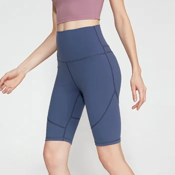 Yoga Fitness Running Shorts Gym Leggings Clothing Sport Clothes For Women Biker Tights Seamless Workout Spandex Sports Shorts XL 3