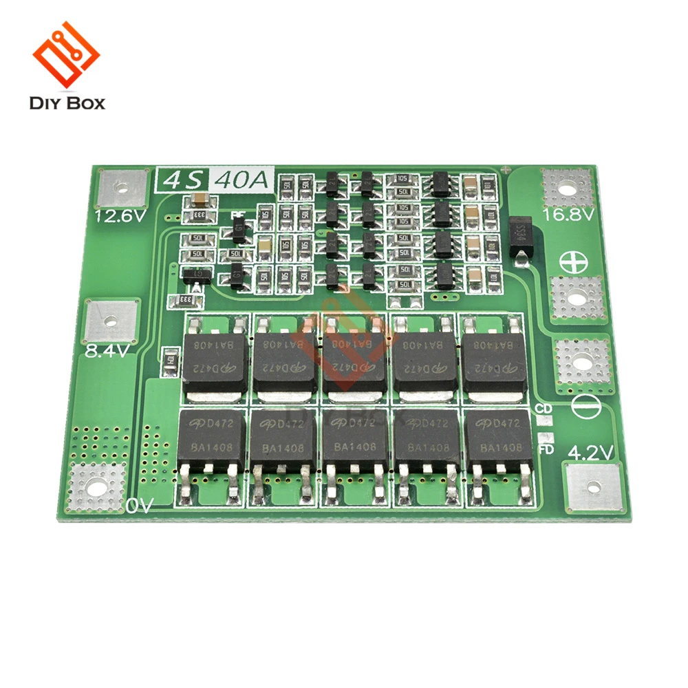 18650 Lithium Battery Charger Protection balance Board BMS 1S 2S 3S 4S 5S 6S 7S 10S 13S 14S 16S 12v 48v with balancer | Электроника