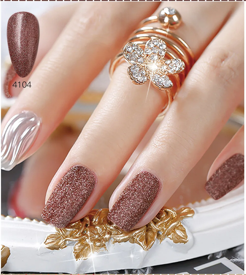 3pcs ibdgel Earth Glitter Gel Polish 2 Steps UV Led Nail Polish Gel Varnish 15ml Manicure Semi Permanent Nail Art No Need Top