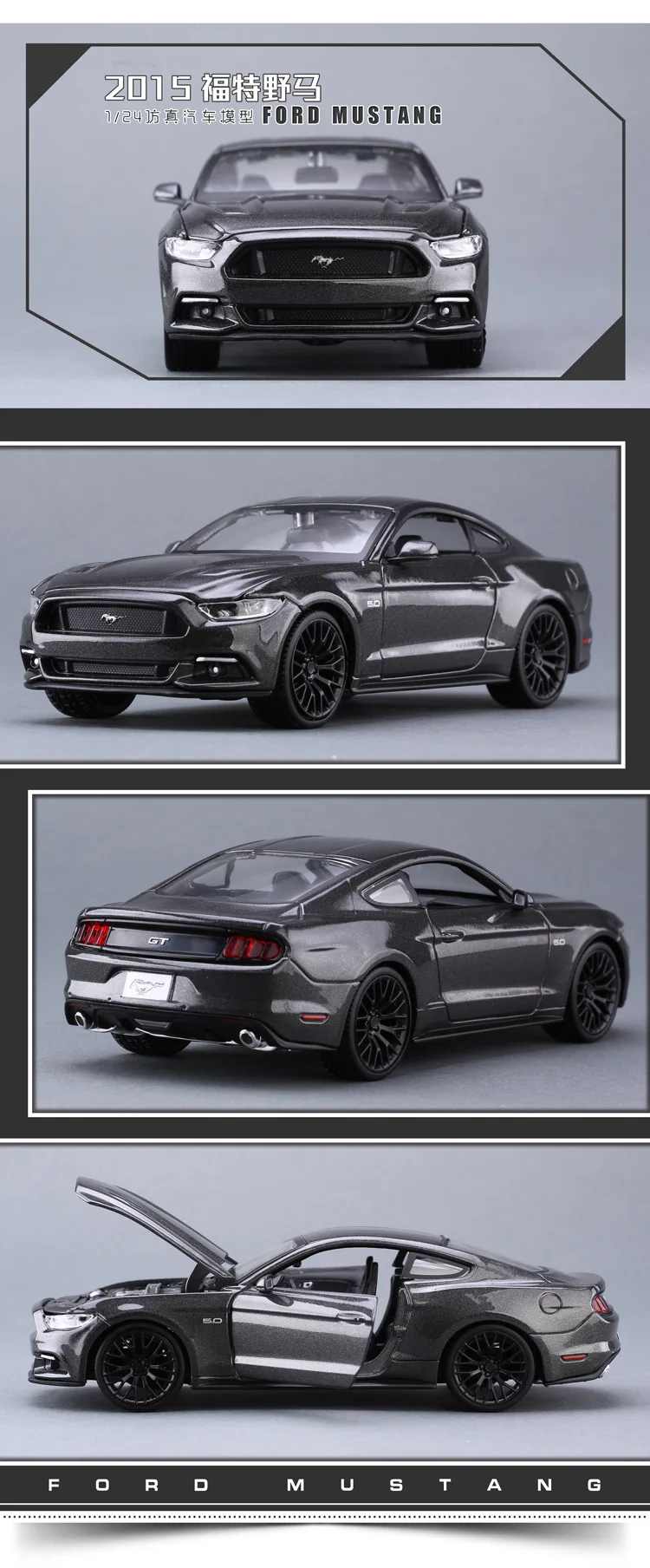 Maisto литье под давлением 1:24 Ford Mustang GT модель автомобиля из сплава литье под давлением модель автомобиля моделирование автомобиля украшение коллекция подарочная игрушка