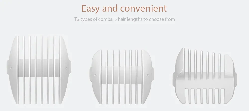 Xiaomi электрический триммер для волос USB Перезаряжаемый моющийся Мужской Детский борода Mitu машинка для стрижки волос Бритва IPX7 водонепроницаемый резак для волос