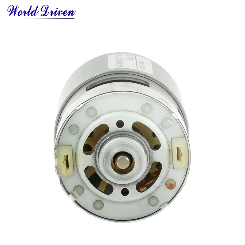 

775 Mini 24v Brushed Industrial Geared 24 Volt 12 Permanent Magnet Price Micro Electric Brushless V 12v Dc Worm Gear Motor