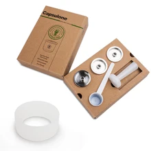Capsulone/ajuste para illy máquina de café/metal de aço inoxidável recarregável cápsula reusável apto para illy café cápsula pod