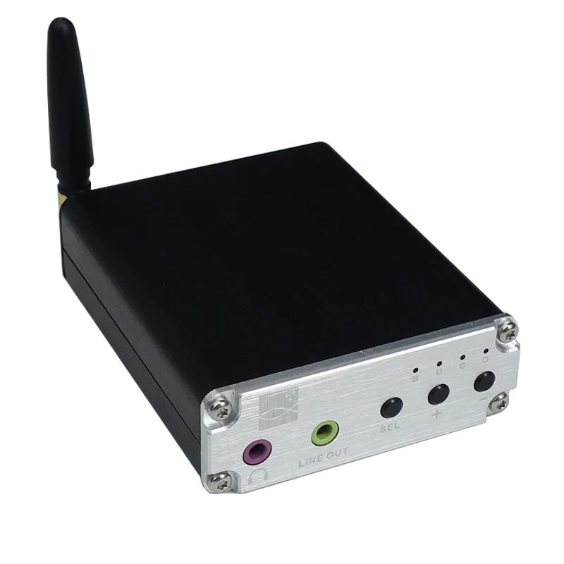 

Wireless audio receiving lossless aptx HD Bluetooth to fiber coaxial hifi fever DAC decoder USB headphone amplifier