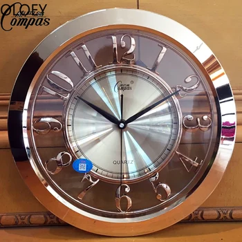 

Luxury Large Wall Clock Vintage Silent Japenese Gold Shabby Chic Kitchen Watch Wall Clocks Home Decor Reloj De Pared Retro Clock