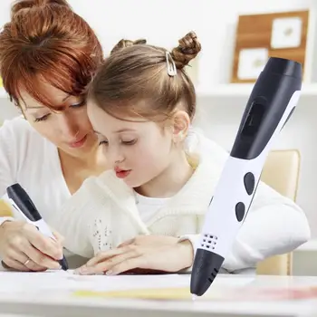 

3D Printing Pen Kid Educational Toy 3D Pen Drawing Tool For Boys Girls DIY 3D Stereo Painting Pen Promote Imagination