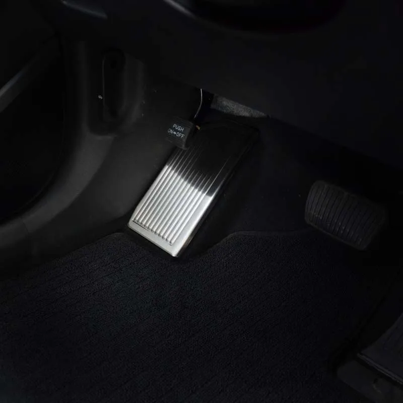Stainless Steel Foot Rest Footrest Pedals Pad Accessories For Hyundai Tucson TL Palisade NEXO Grandeur Azera 2015-pedal cover,stainless steel pedal cover