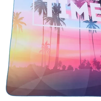 

Gradient Coconut Tree Beach Towel Non-Stick Sand Quick-Drying Beach Towel Multi-Purpose Long-Sleeved Towel Sunscreen Shawl New