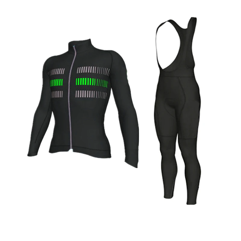 MTB черный дышащий комплект с длинным рукавом для велоспорта Ropa Ciclismo мужская одежда для велоспорта велосипедная униформа Одежда для велоспорта комбинезон комплект