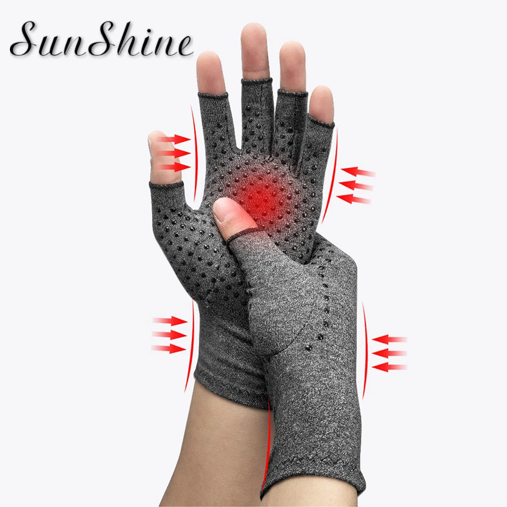 

Magnetic Anti Arthritis Health Compression Therapy Gloves Rheumatoid Hand Pain Wrist Rest Sport Safety Glove Comfortable