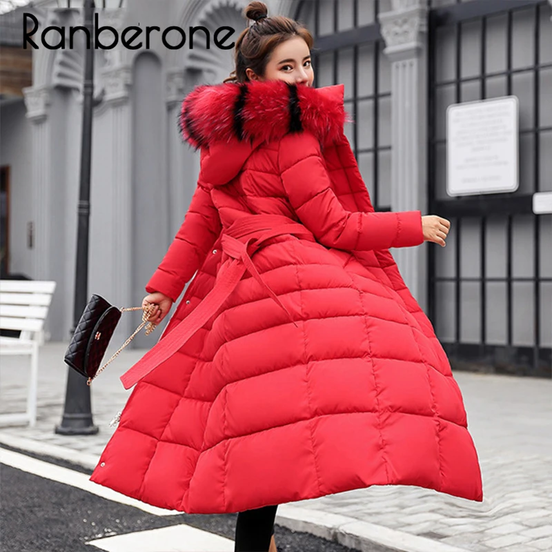 

Brand Down Coat Women Long Down Jacket Women Winter with Hooded Down Coat Winter Oversize Doudoune Jacket Coat Lady Down Parka