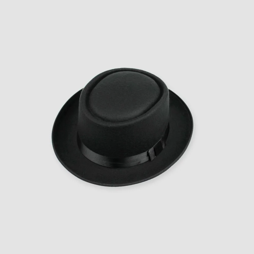 Для мужчин и женщин фетровые кепки котелок шляпа Дерби Хомбург шляпы группа