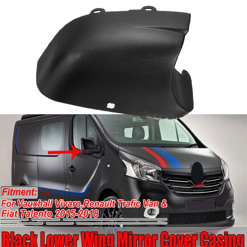 

Rearview Mirror Cover Car Side Door Wing Mirror Base Gasket Seals For VIVARO TRAFIC VAN Rear View Mirror Base Gasket