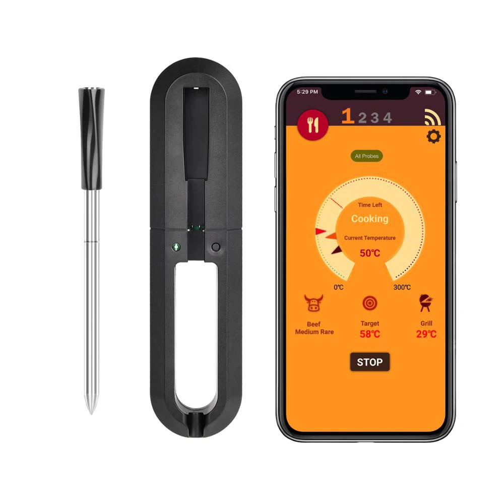Special Offers Meat-Thermometer Barbecue-Smoker Digital Kitchen Wireless Oven-Grill BBQ Cooking Waterproof J9jAYp9LB