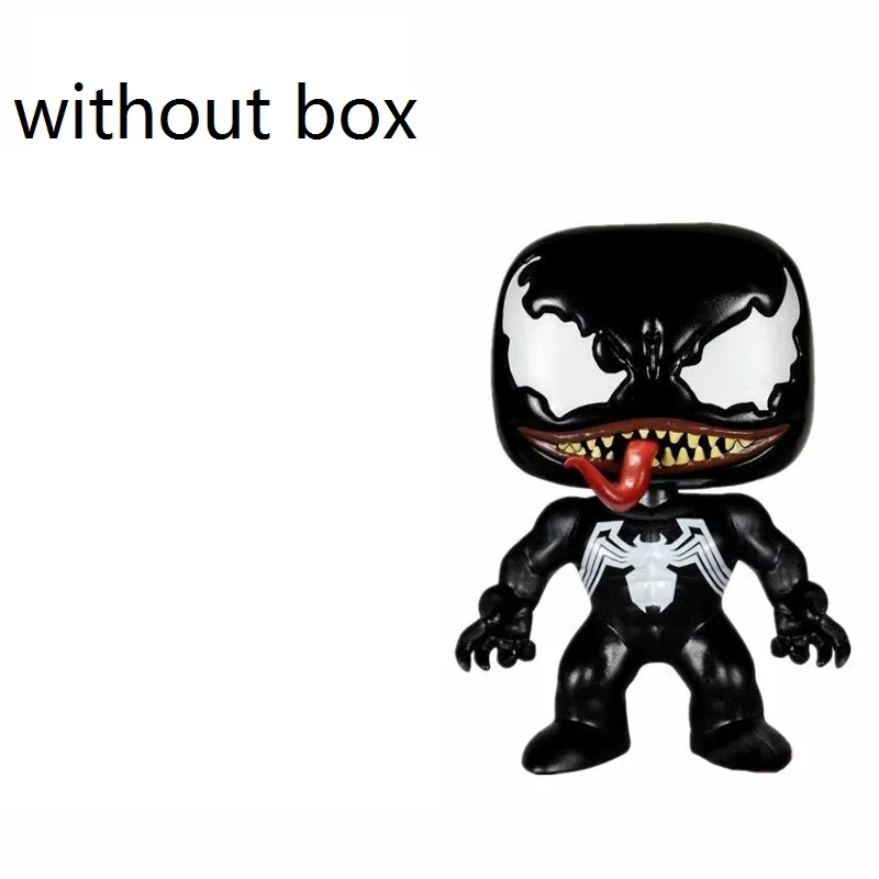 FUNKO POP The Last Spider-Man Venom, Классическая фигурка, ПВХ, фигурка, модель, детские игрушки, подарок на день рождения, Рождество - Цвет: 82without box