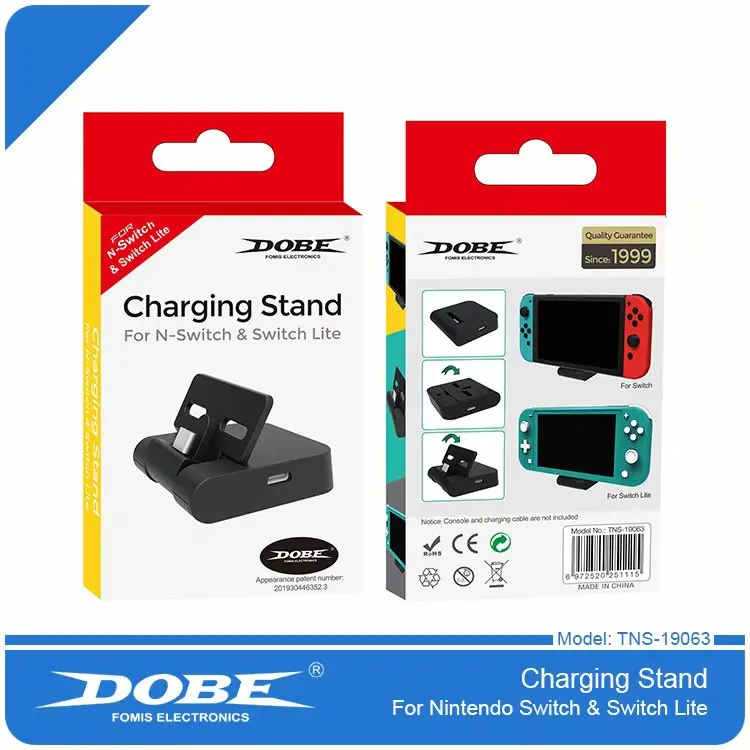 Dobe TNS-19063 Регулируемая тип-c зарядная док-станция для NS Switch/Lite MINI