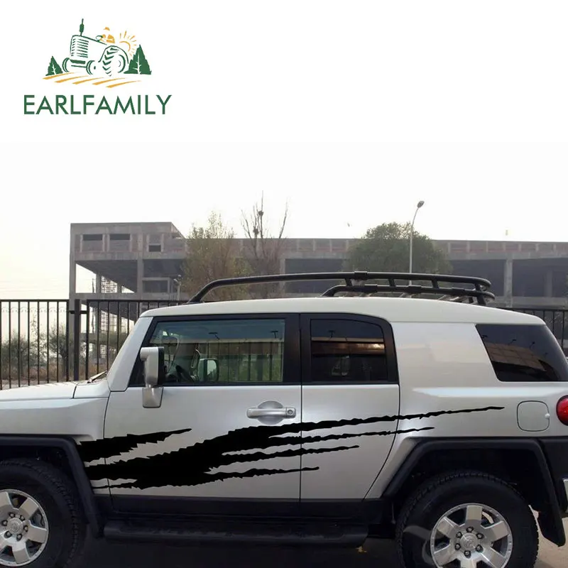 EARLFAMILY 200 см x 26 7 2x большие крылья гоночная полоса графическая наклейка для