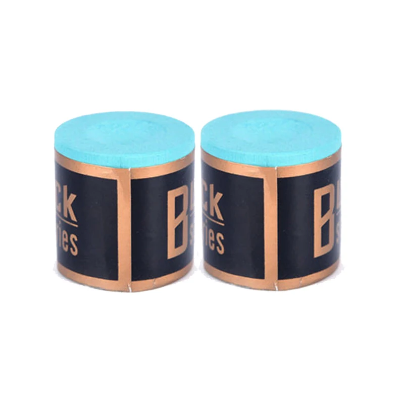 

2pcs Billiard Chalks Pool Cue Stick Snooker Cylindrical Non-toxic No-slip Accessories SAL99