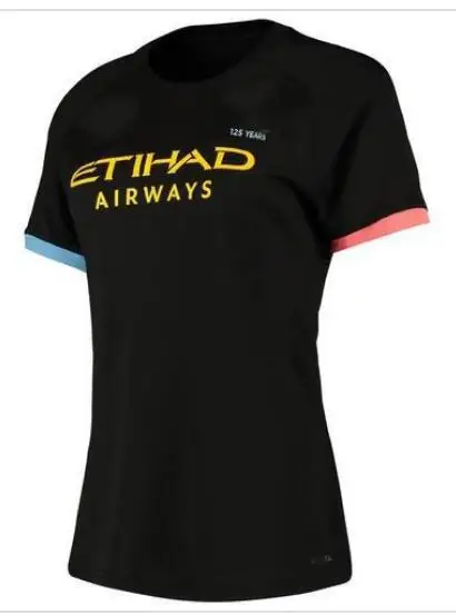 Для женщин и девочек KUN AGUERO MAN CITY 19 20 футбольная майка SILVA maillot SANE женская футбольная рубашка 3-го третьего Стерлинга - Цвет: Women