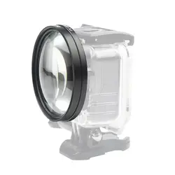 58 мм Макросъемка объектив с 10-кратным увеличением для Gopro Hero 7 6 5 черный водонепроницаемый чехол Go Pro комплекты для GoPro аксессуары