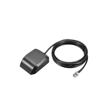 Uxcell 1 個gpsアクティブアンテナsma雄プラグ 34dB空中コネクタケーブルと磁気マウント 0.5 メートルワイヤーの